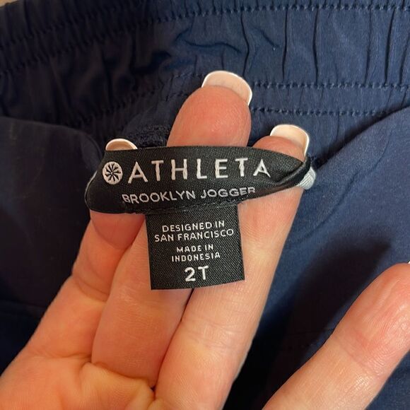 Athleta Navy Brooklyn Jogger. Size 2 Tall. - Picture 8 of 12